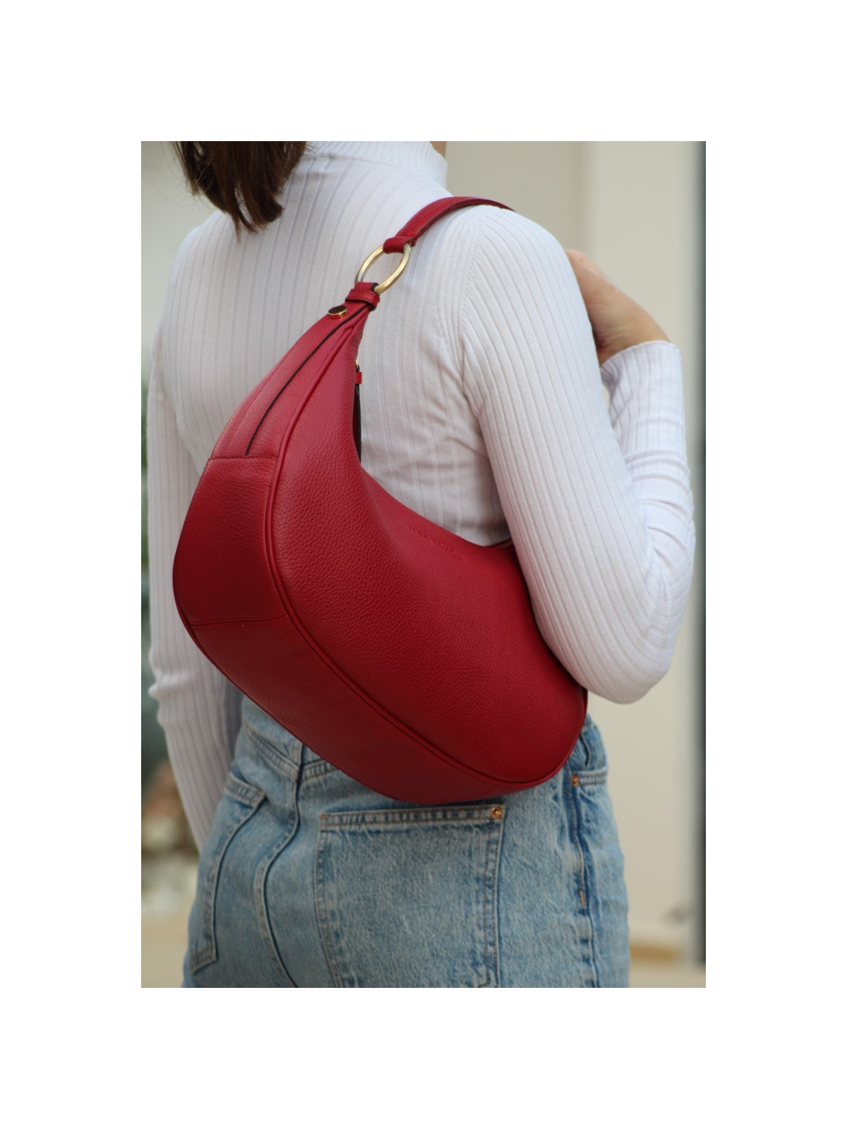 en forme de demi-lune