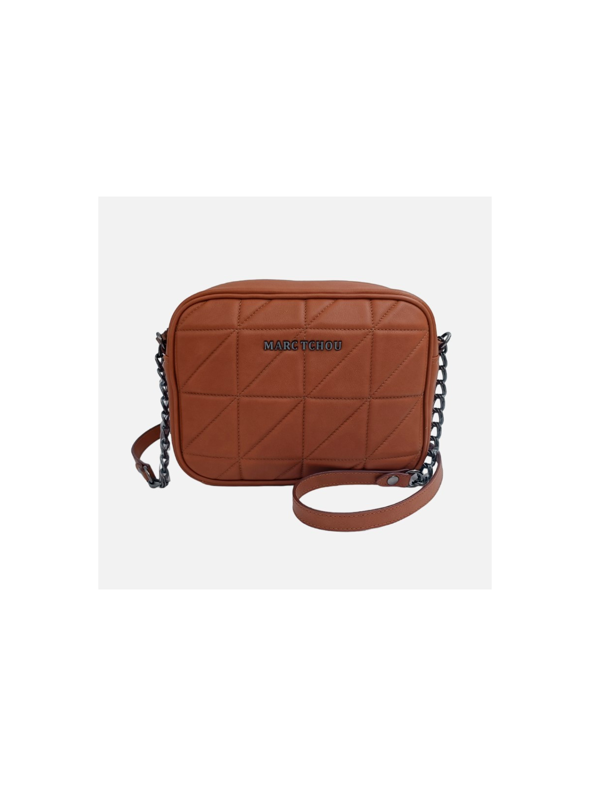 Sac en cuir matelassé