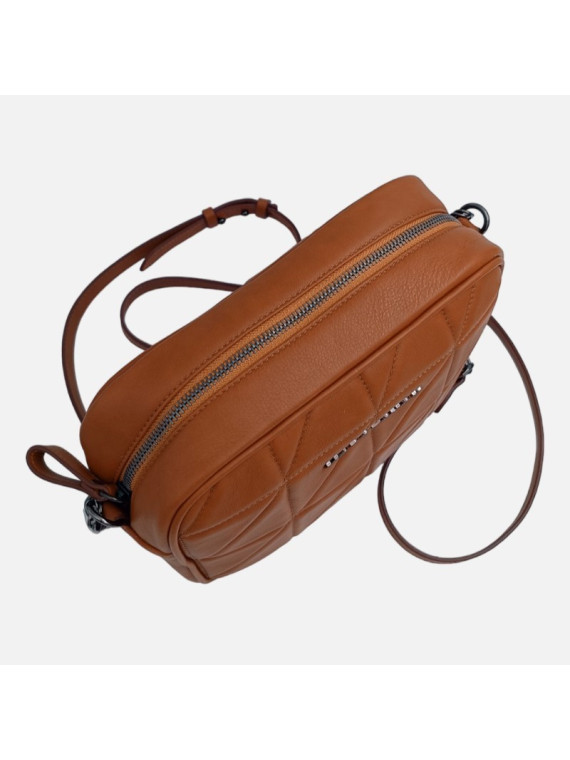 Sac en cuir matelassé