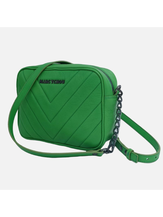 Sac en cuir matelassé