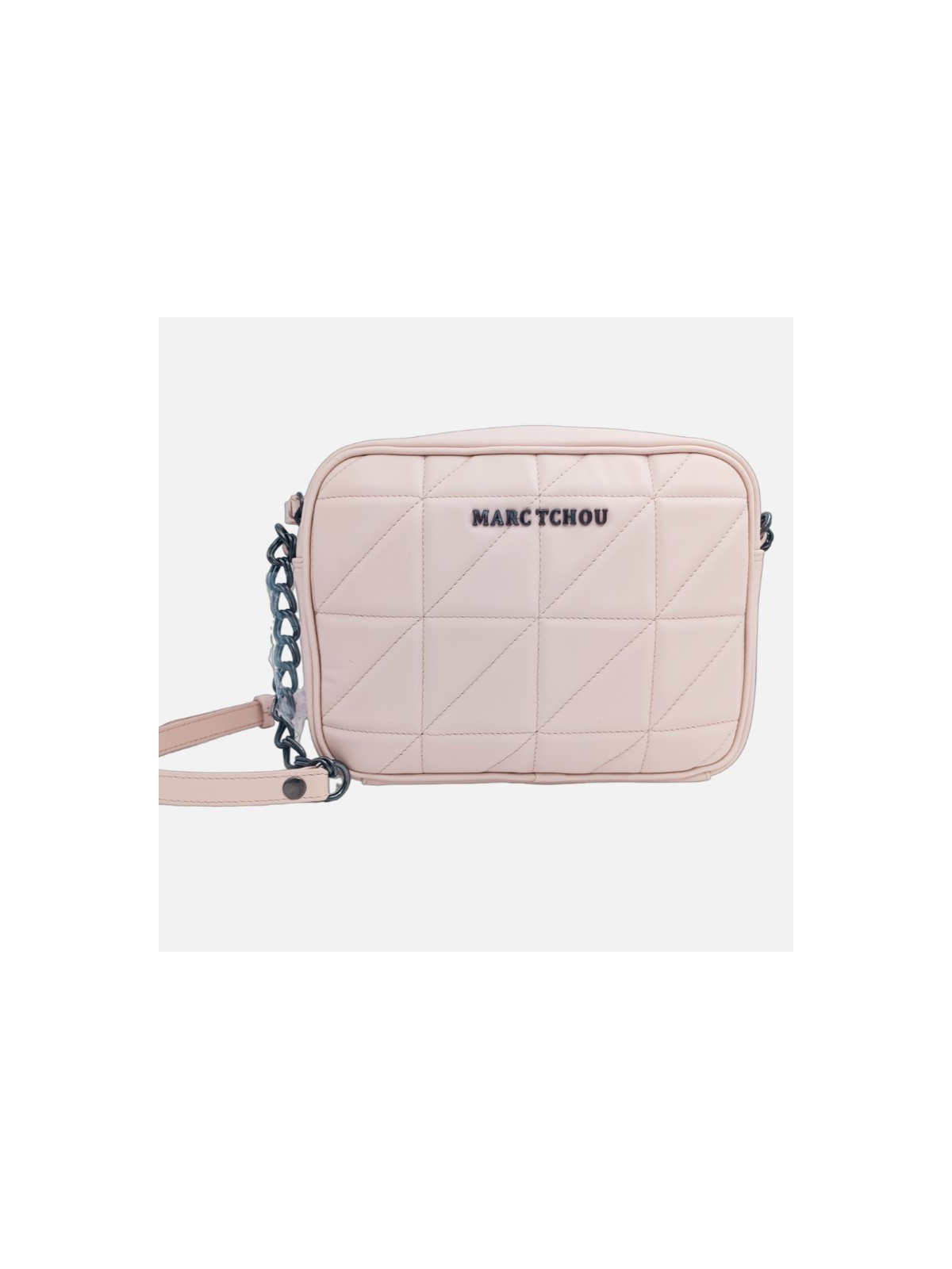 Sac en cuir matelassé