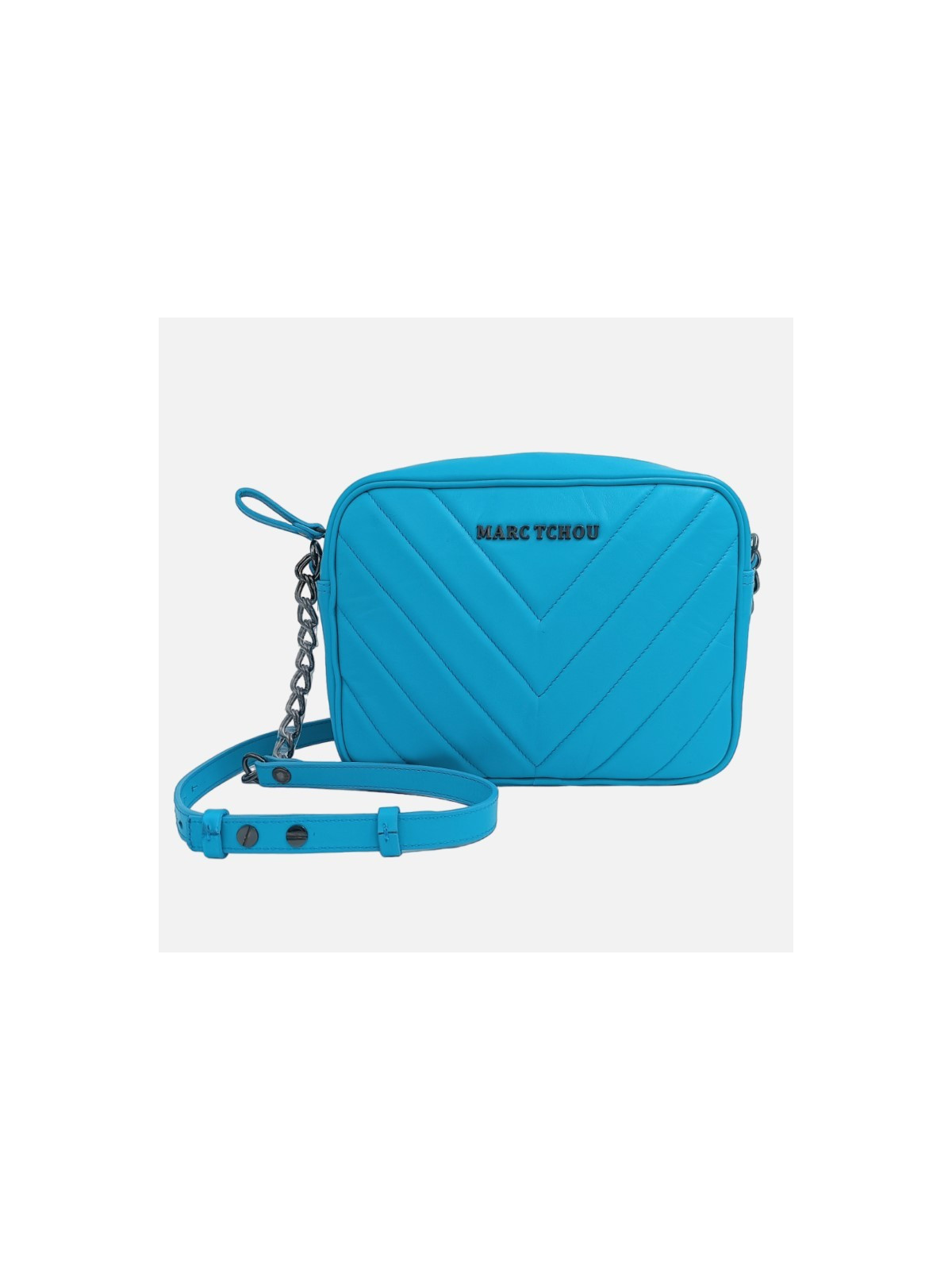 Sac en cuir matelassé