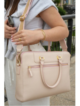 Cartable en cuir pour femme