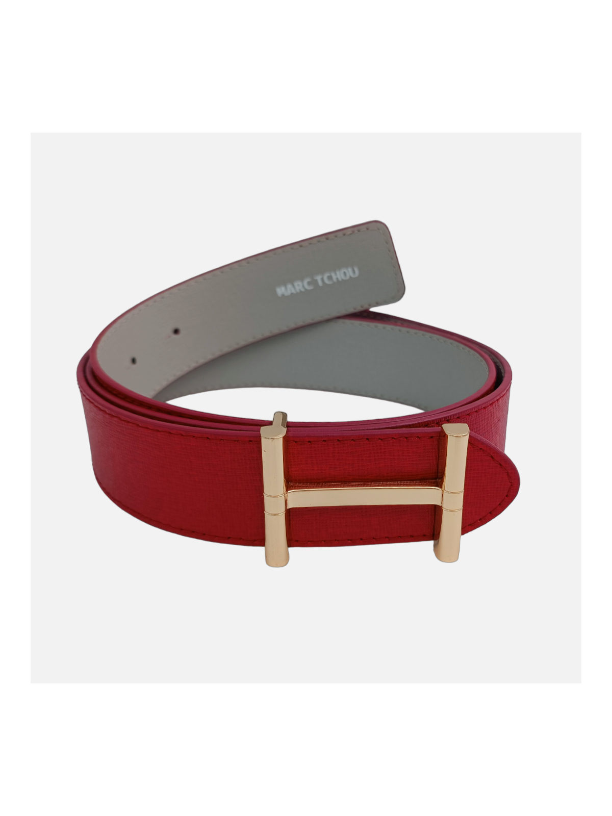 une ceinture femme en cuir