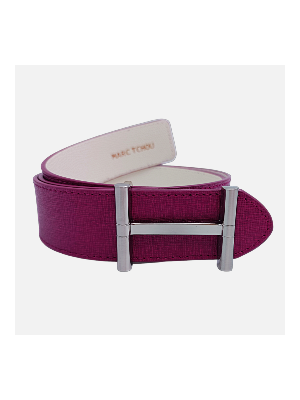 une ceinture femme en cuir