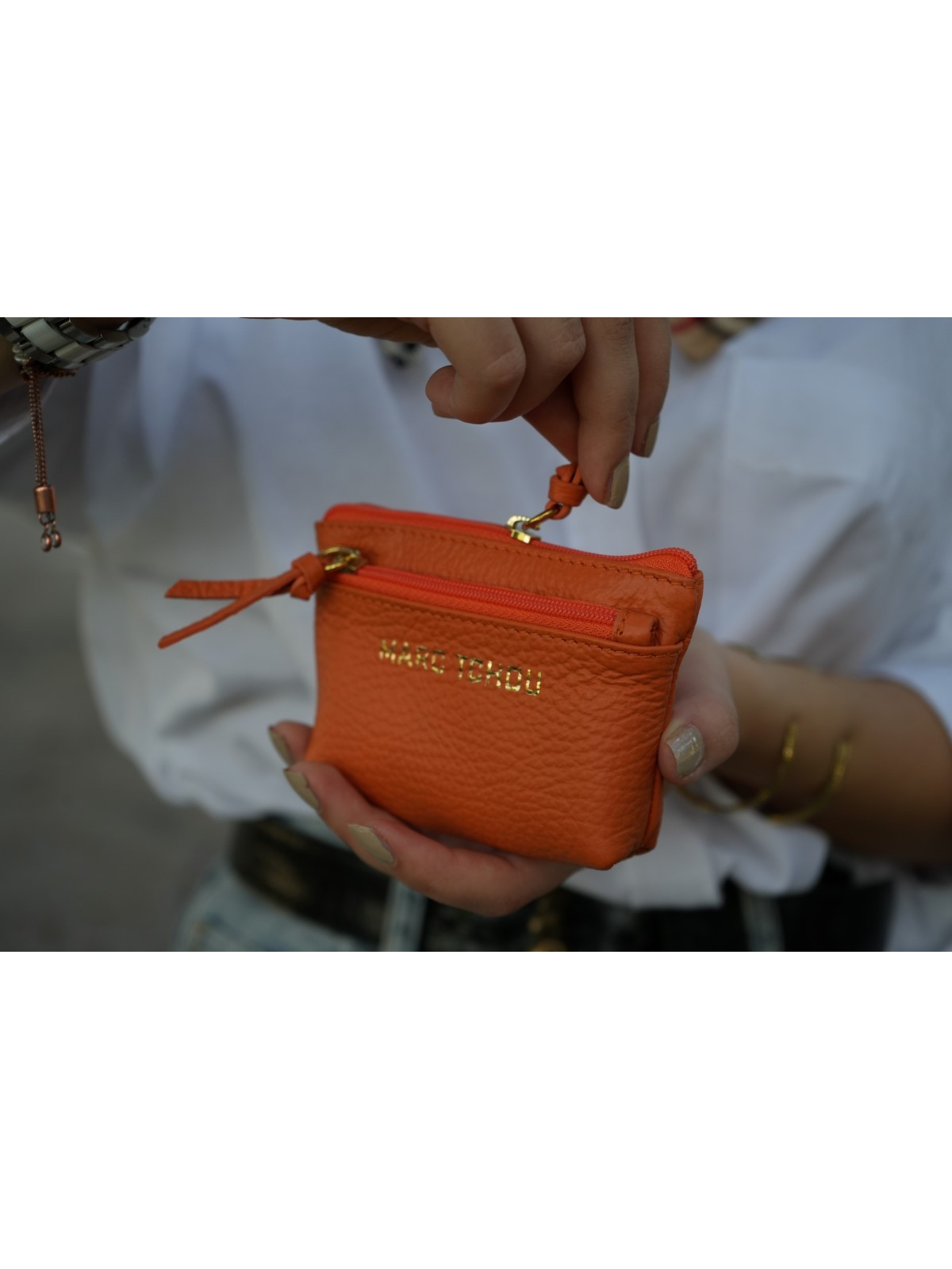 porte monnaie en cuir